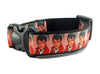 Elvis dog collar handmade adjustable buckle collar 1" or 5/8" wide or leash
