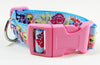 My Little Pony dog collar handmade adjustable buckle collar 1"wide or leash Petcollarshandmade