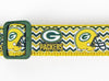 Green Bay Packers dog collar adjustable buckle collar football 1" wide or leash