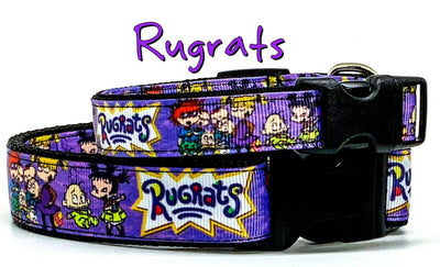 Rugrats Dog collar handmade adjustable buckle collar 1