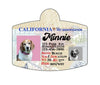 California Driver License Pet ID tags Dog ID Tag Personalized Pet IDTag aluminum