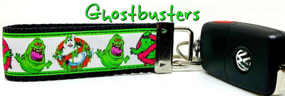 Ghostbusters Key Fob Wristlet Keychain 1 1/4