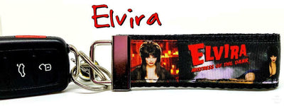 Elvira Key Fob Wristlet Keychain 1 1/4