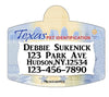 Texas Drivers License Pet ID tags Dog ID Tag Personalized Pet ID Tag aluminum Petcollarshandmade