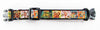 Garbage Pail Kids dog collar handmade adjustable buckle 1" wide or leash fabric Petcollarshandmade