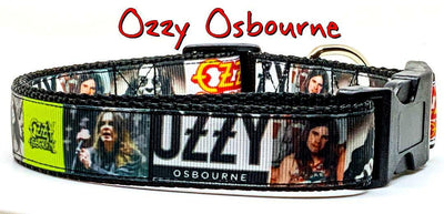 Ozzy Osbourne dog collar Rock N Roll handmade adjustable buckle 1