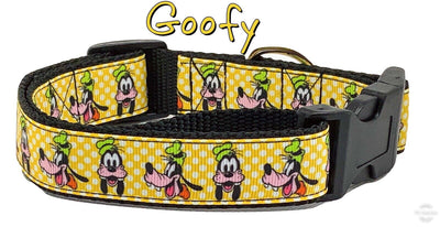 Goofy dog collar handmade adjustable buckle collar 1