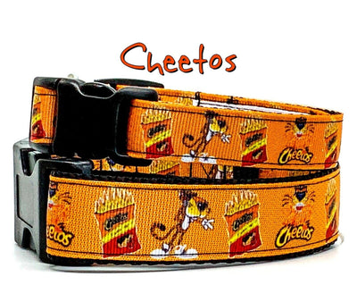 Cheetos dog collar handmade adjustable buckle collar 1