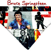 Bruce Springsteen dog collar Handmade adjustable buckle 1" or 5/8"wide or leash