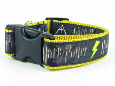 Harry Potter dog collar handmade adjustable buckle collar 1