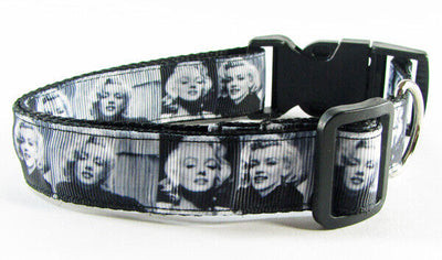 Marilyn dog collar handmade  adjustable buckle collar 1