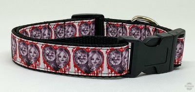 Chucky & Bride dog collar handmade adjustable buckle 1