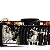 Tina Turner dog collar Handmade adjustable buckle 1"wide or leash Rock N Roll