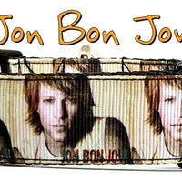Jon Bon Jovi dog collar Handmade adjustable buckle 1" or 5/8"wide or leash Rock
