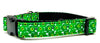 Marimekko Flowers dog collar handmade adjustable buckle collar 5/8" wide narrow