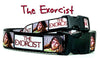 The Exorcist dog collar handmade adjustable buckle 5/8" wide or leash Movie Petcollarshandmade