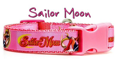 Sailor Moon dog collar handmade adjustable buckle collar 1