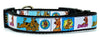 Scooby Doo dog collar handmade adjustable buckle collar 1" wide or leash