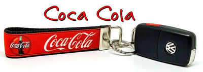 Coca Cola Key Fob Wristlet Keychain 1
