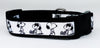 Snoopy dog collar handmade adjustable buckle collar 1" or 5/8" wide or leash Petcollarshandmade