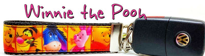 Winnie the Pooh Key Fob Wristlet Keychain 1