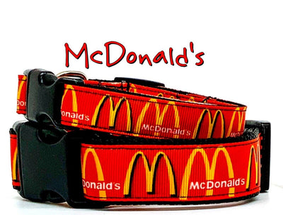 McDonald's dog collar handmade adjustable buckle 1