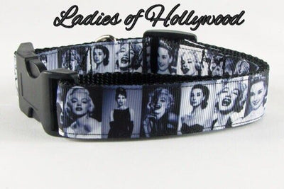 Ladies of Hollywood dog collar Handmade adjustable buckle 1