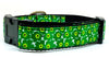 Marimekko Flowers dog collar handmade adjustable buckle 1" or 5/8"wide or leash Petcollarshandmade