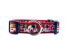 Mickey Christmas dog collar handmade adjustable buckle 1" or 5/8" wide or leash Petcollarshandmade