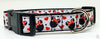 Minnie Mouse dog collar Disney handmade adjustable buckle 1"or 5/8"wide or leash Petcollarshandmade