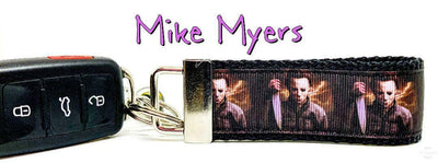 Mike Myers Key Fob Wristlet Keychain 1 1/4