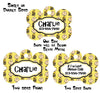 Pet ID Tag Peanuts Charlie Brown Personalized Custom Double Sided Pet Tag name - Furrypetbeds