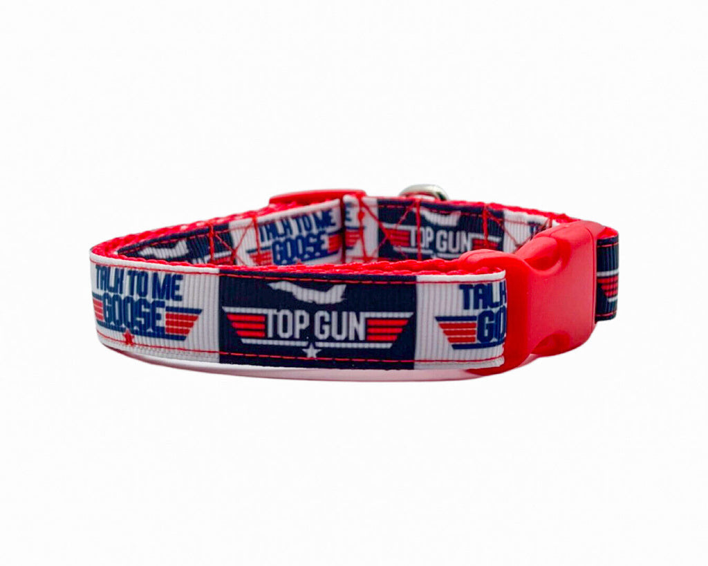 Top Gun GOOSE dog collar adjustable buckle 1