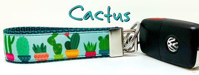 Cactus Key Fob Wristlet Keychain 1