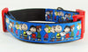 Peanut dog collar handmade 12.00 all sizes adjustable buckle collar 1"wide leash - Furrypetbeds