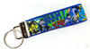 Batman Key Fob Wristlet Keychain 1"wide Zipper pull Camera strap handmade - Furrypetbeds