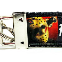 Friday The 13th Key Fob Wristlet Keychain 1 1/4"wide Zipper pull Camera strap - Furrypetbeds
