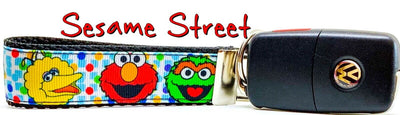 Sesame Street Key Fob Wristlet Keychain 1