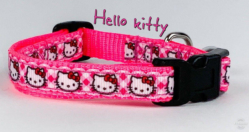 Hello kitty dog collar best sale