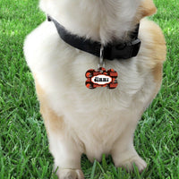 Pet ID Tag Cleveland Browns Personalized Custom Double Sided Pet Tag w/name