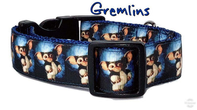 Gizmo/Gremlins dog collar handmade adjustable buckle 1