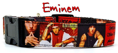 Eminem dog collar Handmade adjustable buckle 1