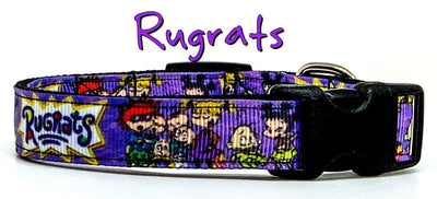 Rugrats dog collar handmade adjustable buckle collar 5/8