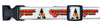 Clockwork Orange dog collar adjustable buckle collar 1" wide or leash