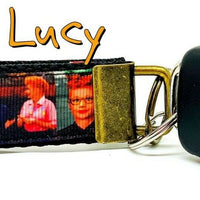 I Love Lucy Key Fob Wristlet Keychain 1"wide Zipper pull Camera strap - Furrypetbeds