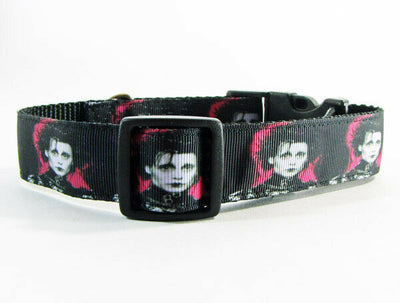 Horror dog collar handmade 12.00 all sizes adjustable buckle collar 1