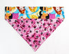 Disney Princess Dog Bandana Over the Collar bandana  Dog collar bandana puppy Petcollarshandmade