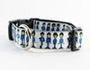 The Beatles dog collar handmade adjustable buckle collar 1" wide or leash