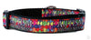 Autism dog collar handmade 12.00 all sizes adjustable buckle collar 1 wide leash - Furrypetbeds