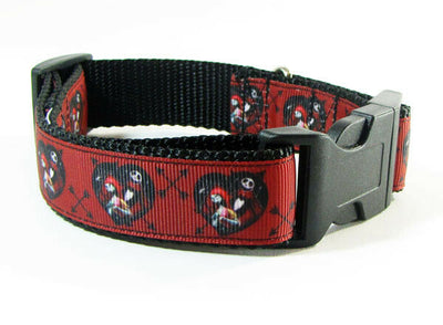 Nightmare Before Christmas dog collar handmade adjustable buckle collar 1